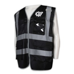 D315 come sample custom industrial uniform reflective strip industrial uniform zipper industrial uniform supplier  black hi vis vest  black reflective vest  automotive overalls D315 come sample custom industrial uniform reflective strip industrial uniform zipper industrial uniform supplier  black hi vis vest  black reflective vest  automotive overalls
